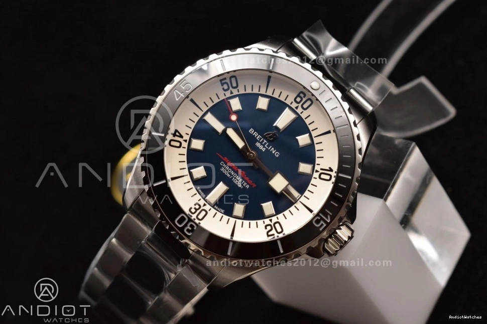 TF Automatic Bracelet 481 AllSeason Edition A Best SS on Dial Blue White 1:1 44 SuperOcean 0410